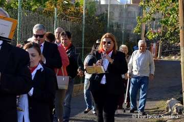 Caserones Bajo procesiona a sus patronos (Foto Francisco Javier Santana)